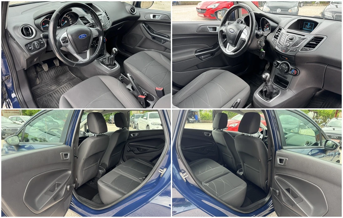 Ford Fiesta 1.25i-КАТО НОЛВА, снимка 10 - Автомобили и джипове - 54779117