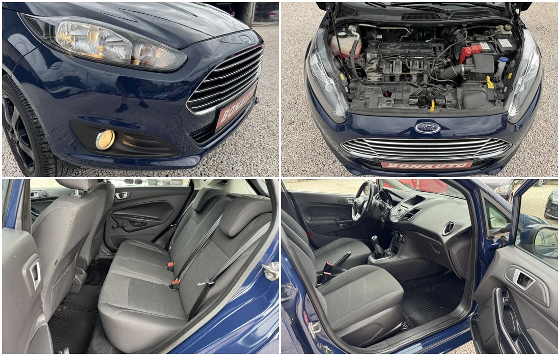Ford Fiesta 1.25i-КАТО НОЛВА, снимка 9 - Автомобили и джипове - 54779117