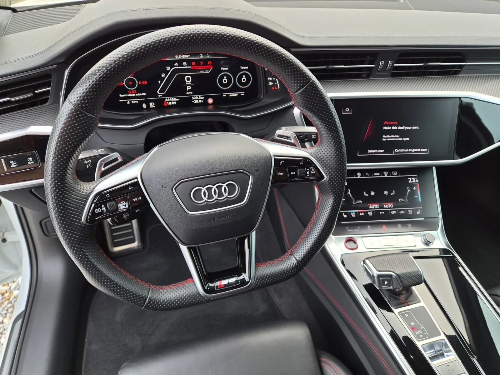 Audi Rs6 DYNAMIC* B&O* MATRIX* 360* HeadUp* AVANT* KEYLESS, снимка 12 - Автомобили и джипове - 55837028