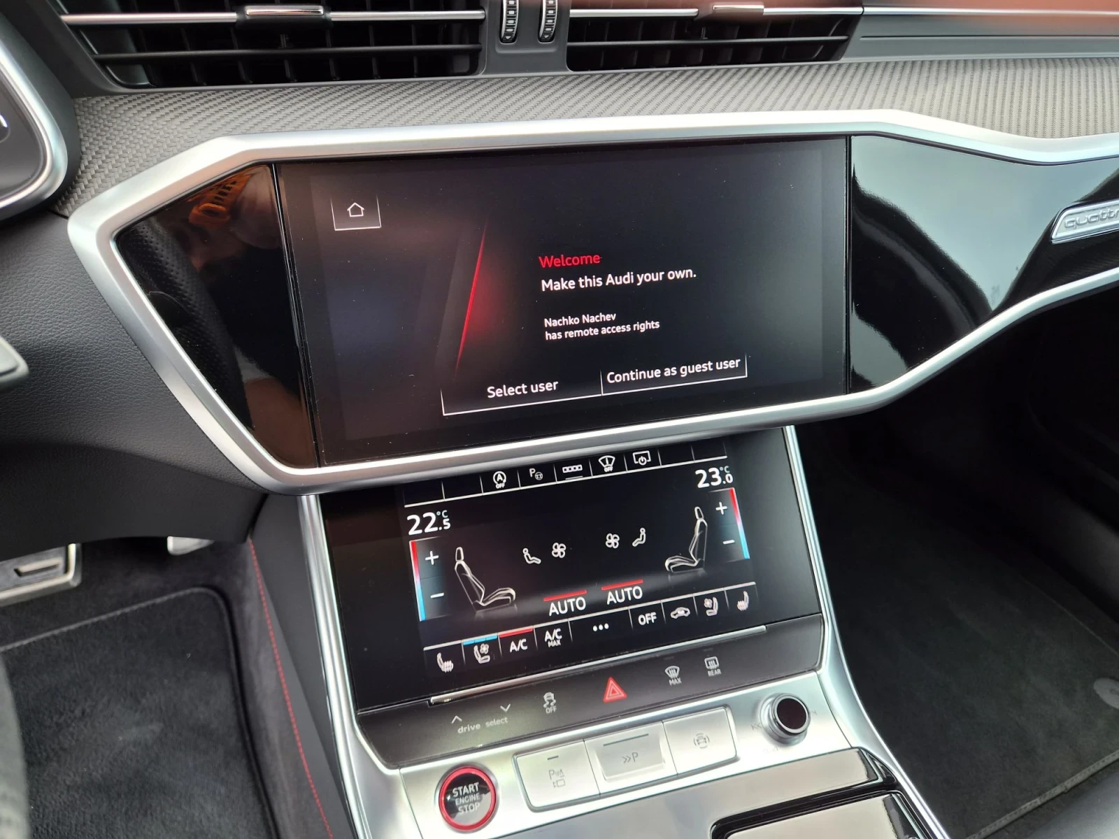 Audi Rs6 DYNAMIC* B&O* MATRIX* 360* HeadUp* AVANT* KEYLESS, снимка 11 - Автомобили и джипове - 55837028