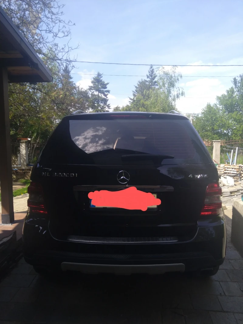 Mercedes-Benz ML 320 CDI Chrome. Пружини.LED. Обдухване, снимка 2 - Автомобили и джипове - 52054338
