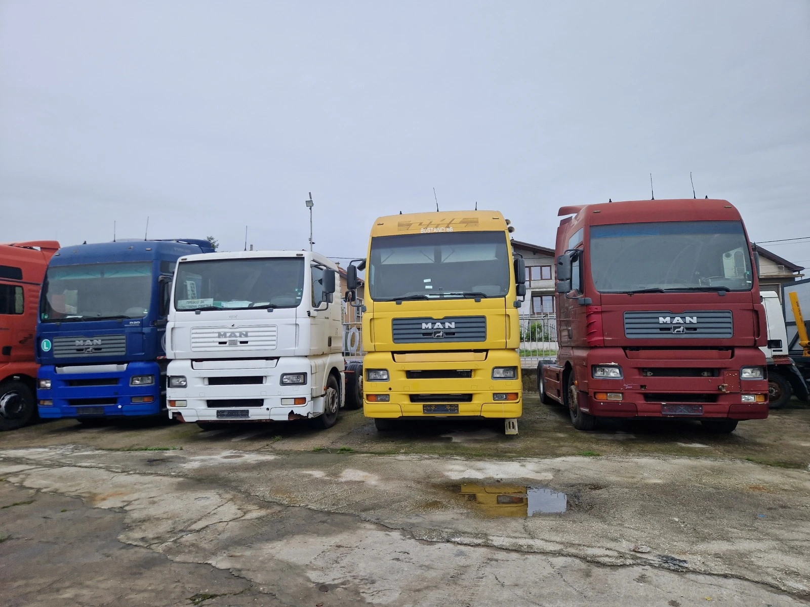 Man Tga 4бр Комплект, снимка 1