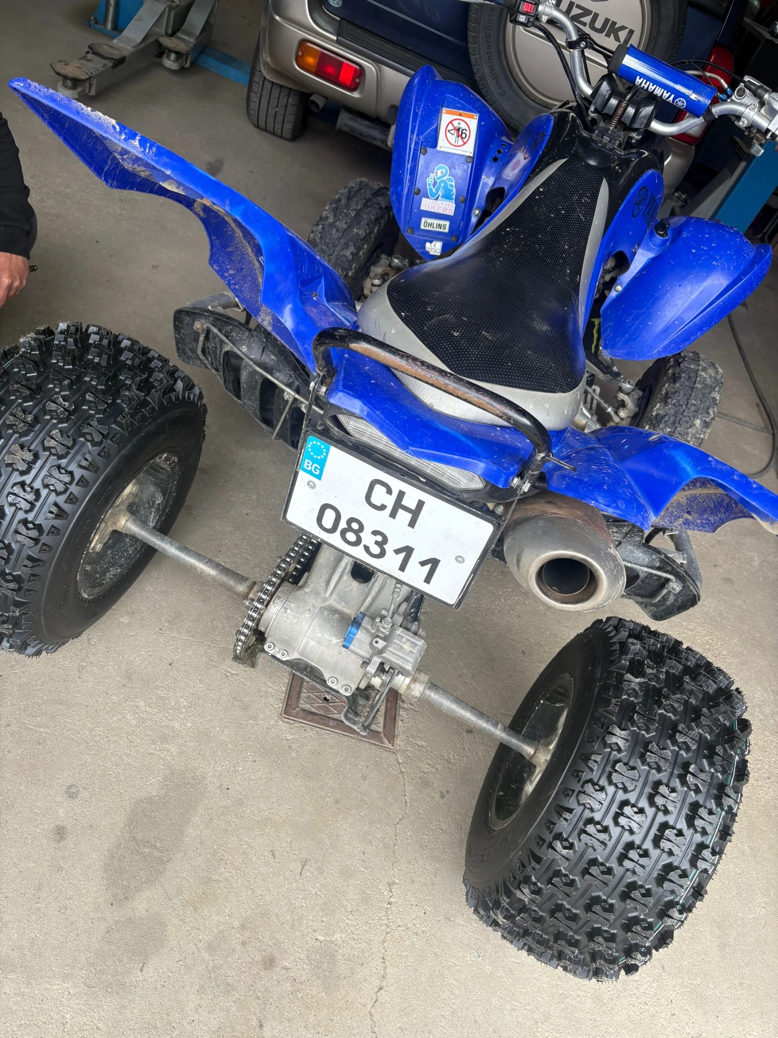 Yamaha Raptor, снимка 5 - Мотоциклети и мототехника - 55465845