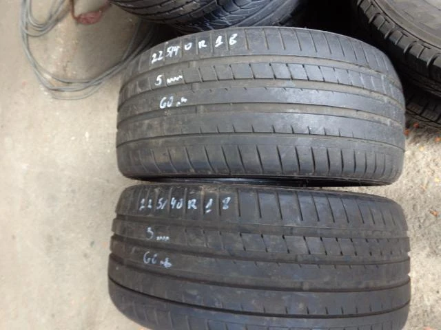 Гуми Летни 225/40R18, снимка 4 - Гуми и джанти - 17877280