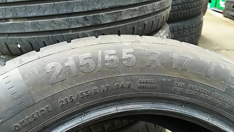 Гуми Летни 215/55R17, снимка 8 - Гуми и джанти - 25087072