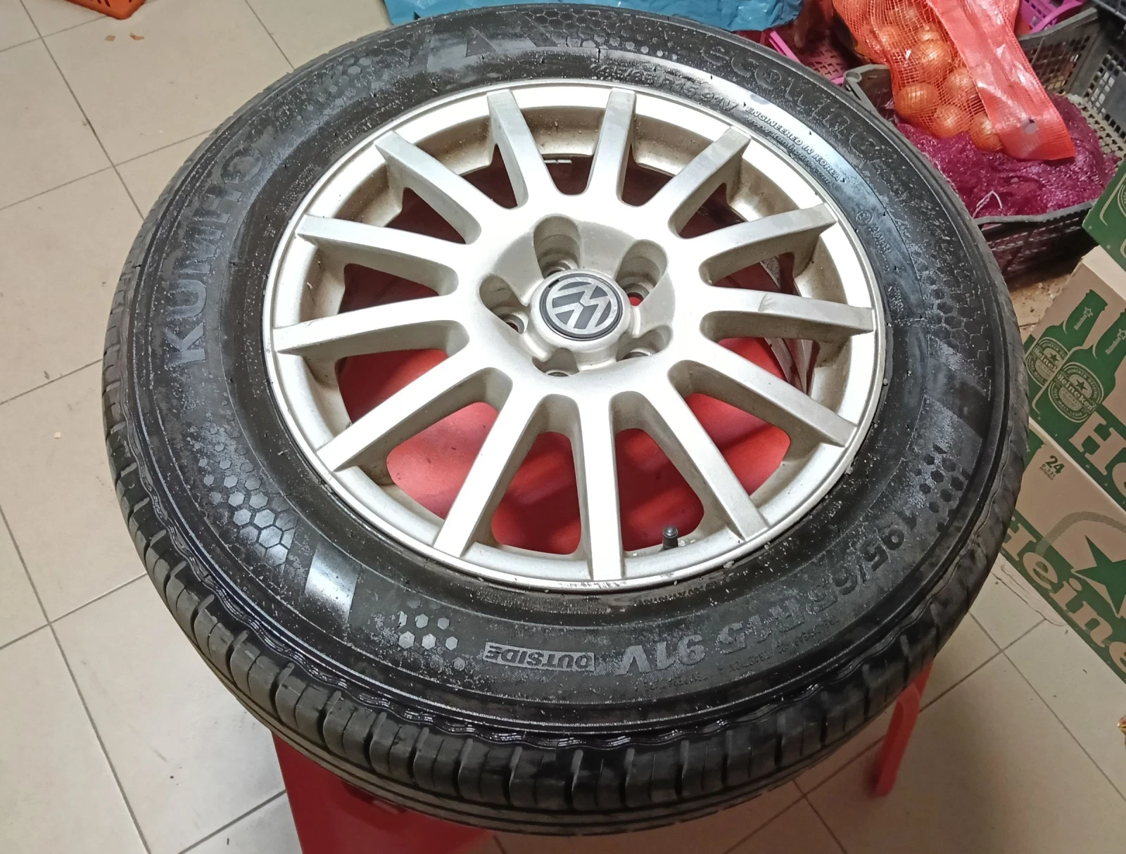 Гуми с джанти Kumho 195/65R15