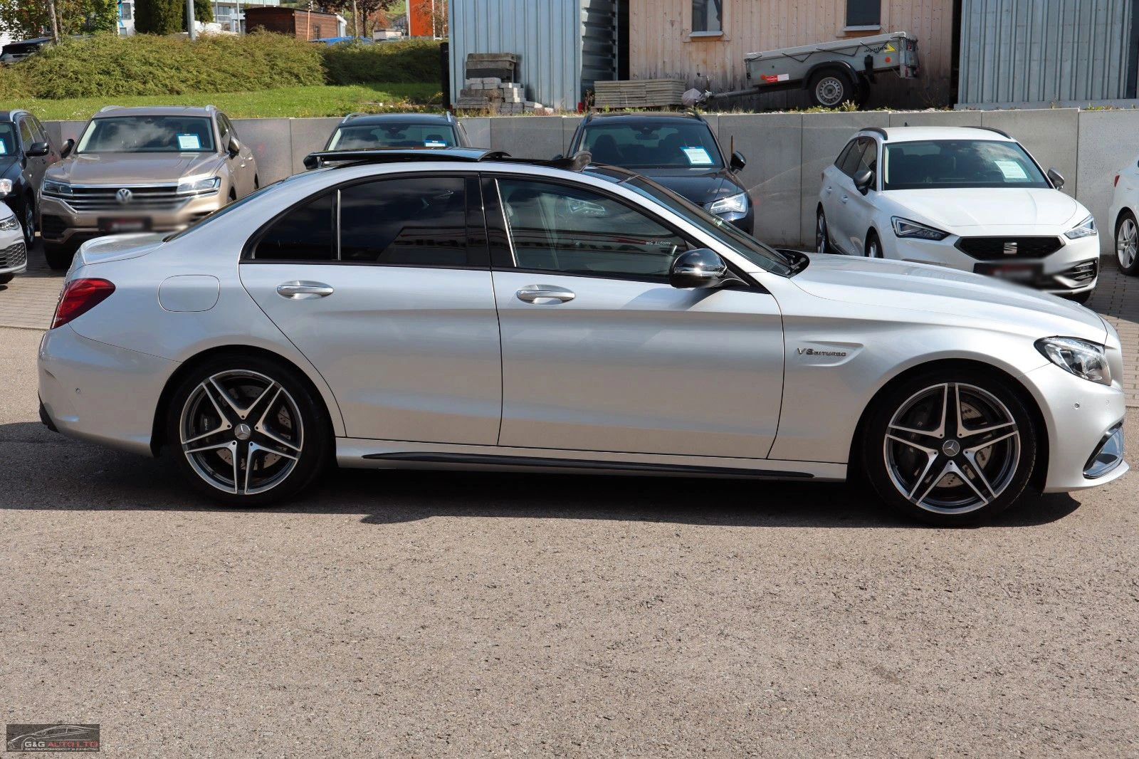 Mercedes-Benz C 63 AMG AMG/476HP/SPORT/PANO/DIS/ACC/TSR/588b - изображение 6