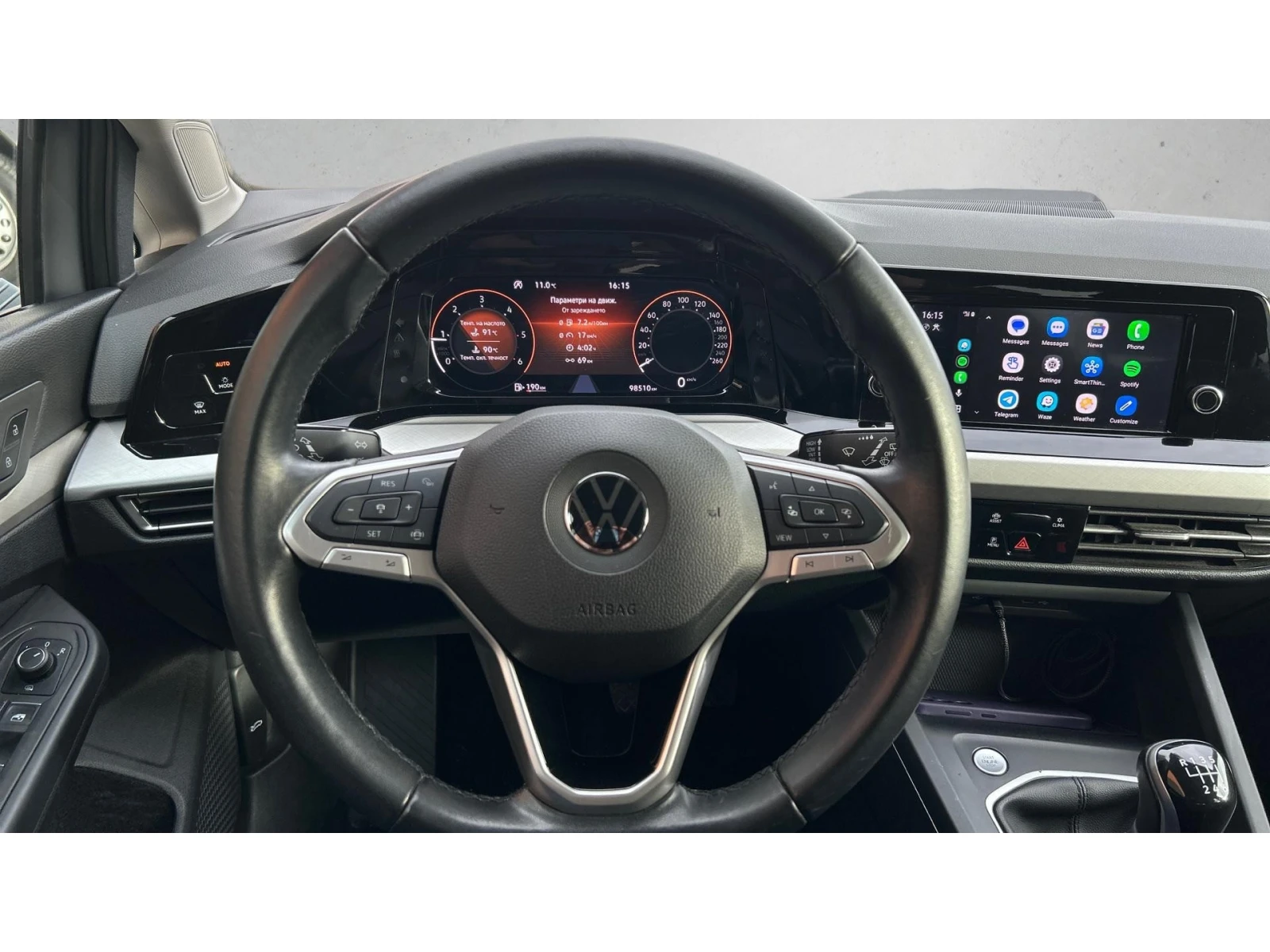 VW Golf 2.0 TDi M/T, Месечна вноска от 255  , снимка 14 - Автомобили и джипове - 54191738