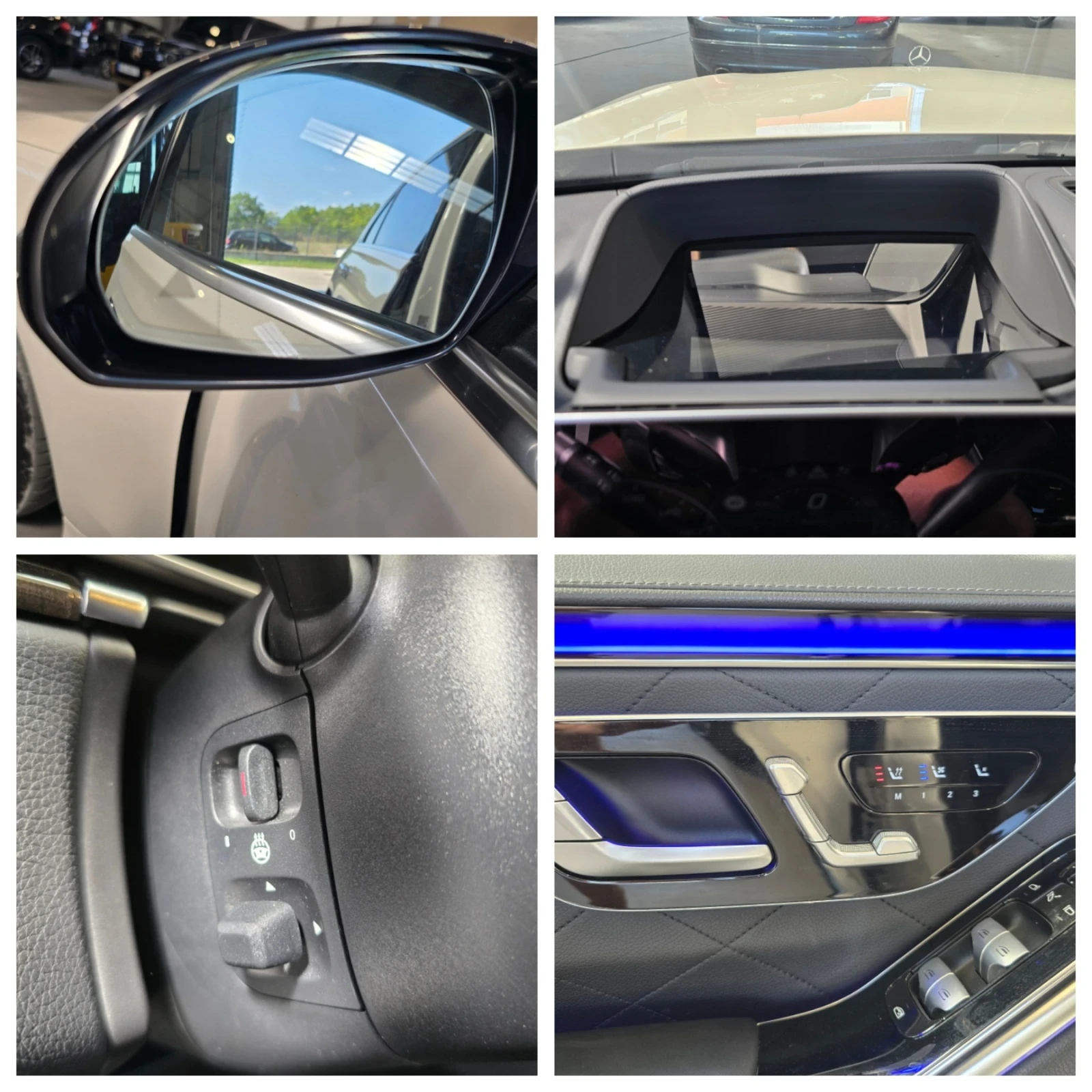 Mercedes-Benz S 500 Long:Tv;Подгрев/Обдухване x4/Лизинг, снимка 12 - Автомобили и джипове - 55436088