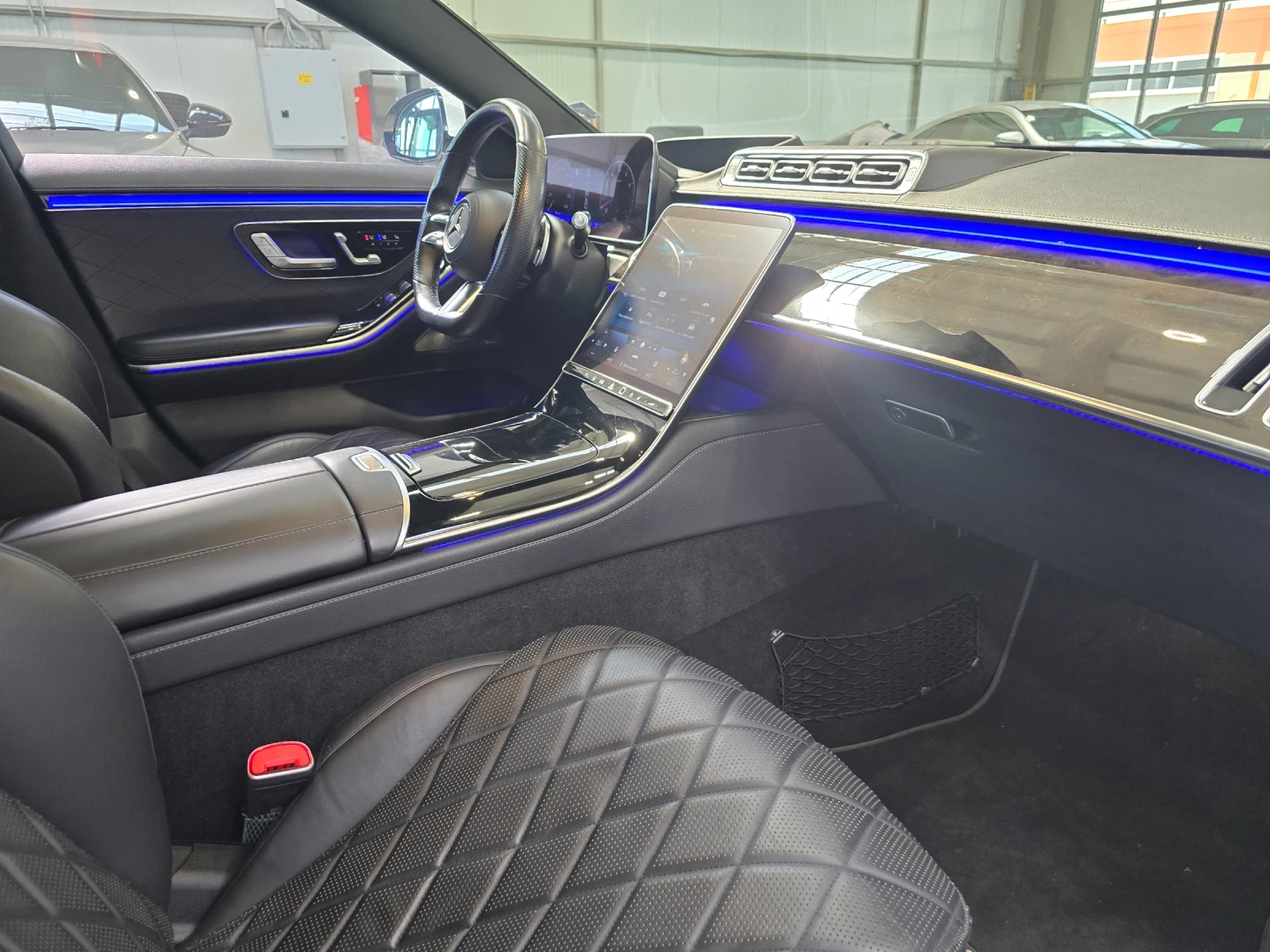 Mercedes-Benz S 500 Long:Tv;Подгрев/Обдухване x4/Лизинг, снимка 9 - Автомобили и джипове - 55436088