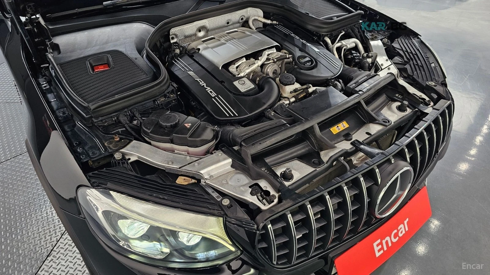 Mercedes-Benz GLC 63 AMG * S* 4MATIC+ * ПОДГРЕВ* ПАНОРАМА* HEAD-UP* BURMEST, снимка 6 - Автомобили и джипове - 54660300