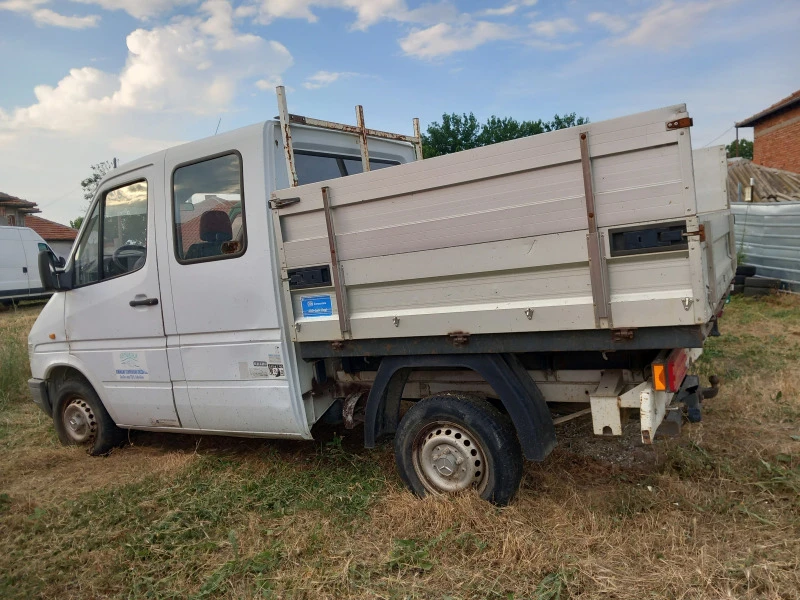 Mercedes-Benz Sprinter 208 2, 3 4?4 двойна кабина 6места пресТБИ аломиниев ко, снимка 10 - Бусове и автобуси - 46468623