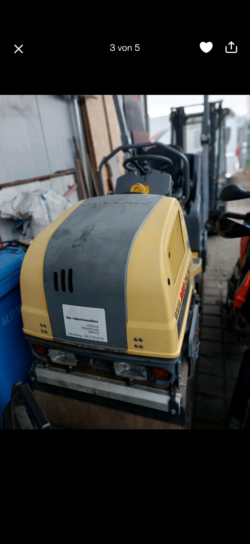 Валяк Dynapac cc800, снимка 1