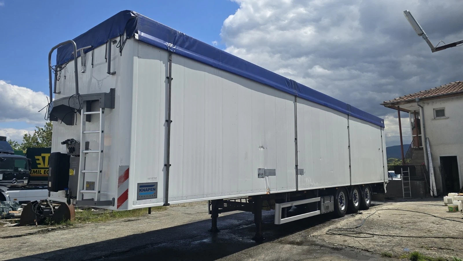 Полуремарке Knapen 92 куб. / тара 7730 кг, снимка 9 - Ремаркета - 54193979