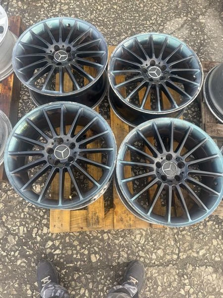 Джанти MERCEDES 19'' 8J-9J EТ45 спорт пакет едтата пукната ном 126