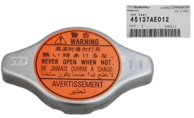 Капачка разширителен съд 1,1 BAR ACURA/CHRYSLER/CITROEN/FIAT/FORD/DAIHATSU/HONDA/SUZUKI   45137AE012