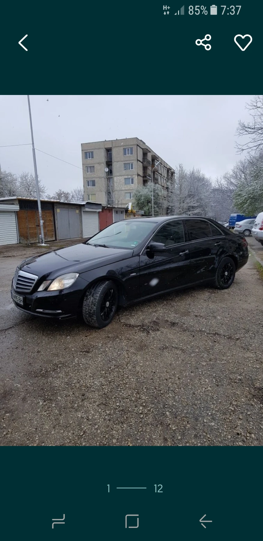 Mercedes-Benz E 200 Е-200 NGT Фабричен метанов - изображение 5