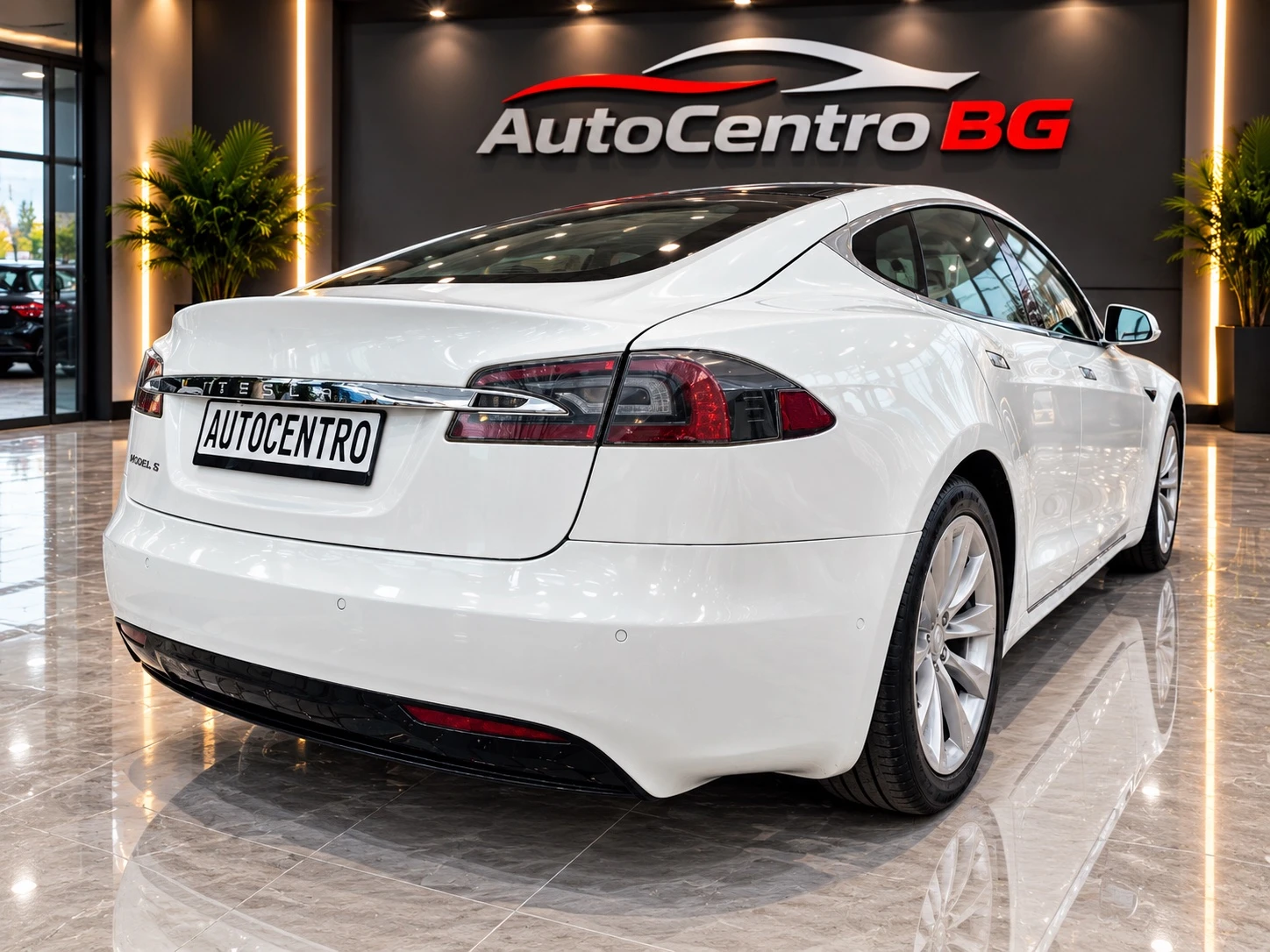Tesla Model S 90D Панорама 4х4 Обдухване, снимка 5 - Автомобили и джипове - 53931308