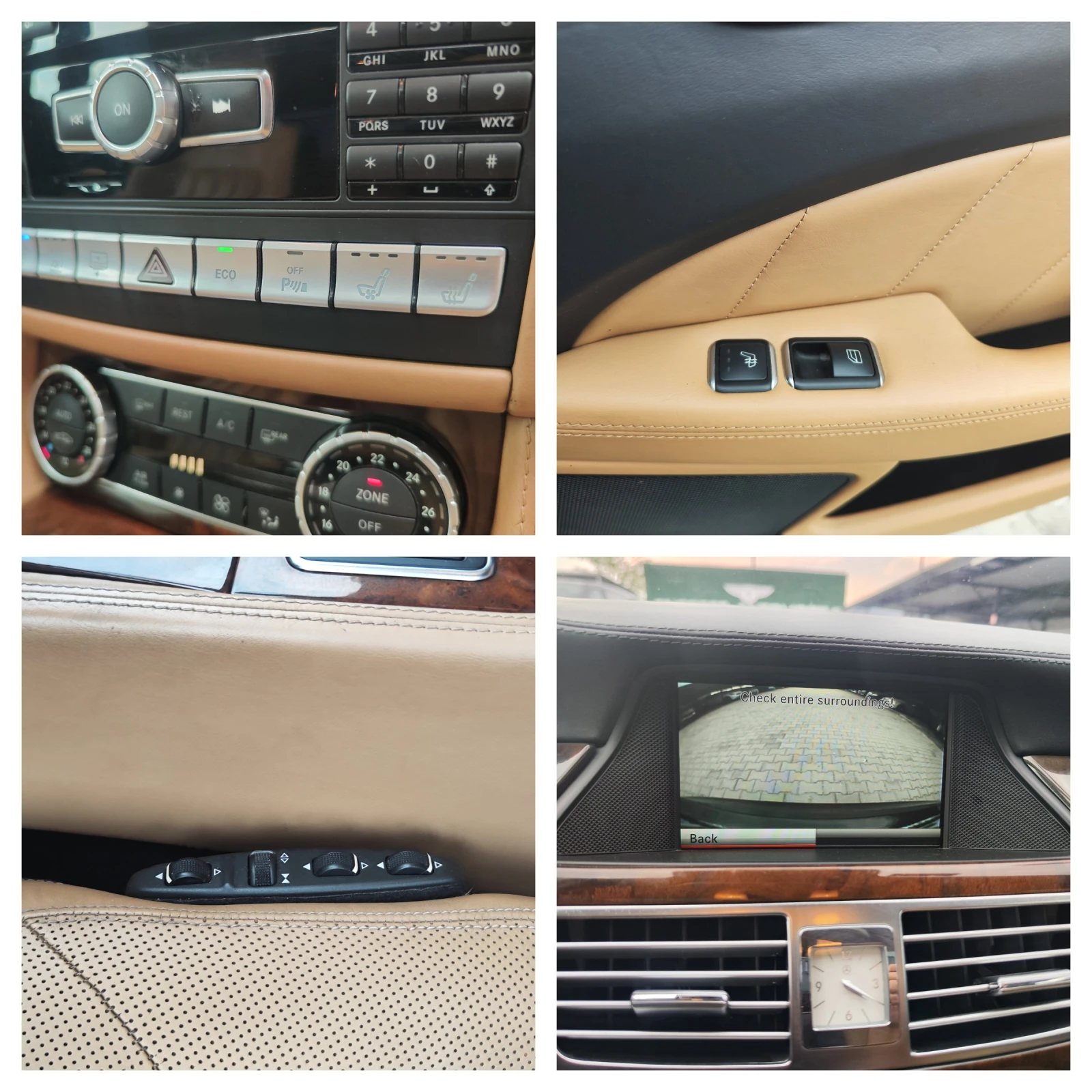 Mercedes-Benz CLS 500 DESIGNO* 4MATIC* PODGREV* OBDUH* ALCANTAR* LINEAS*, снимка 13 - Автомобили и джипове - 55792500