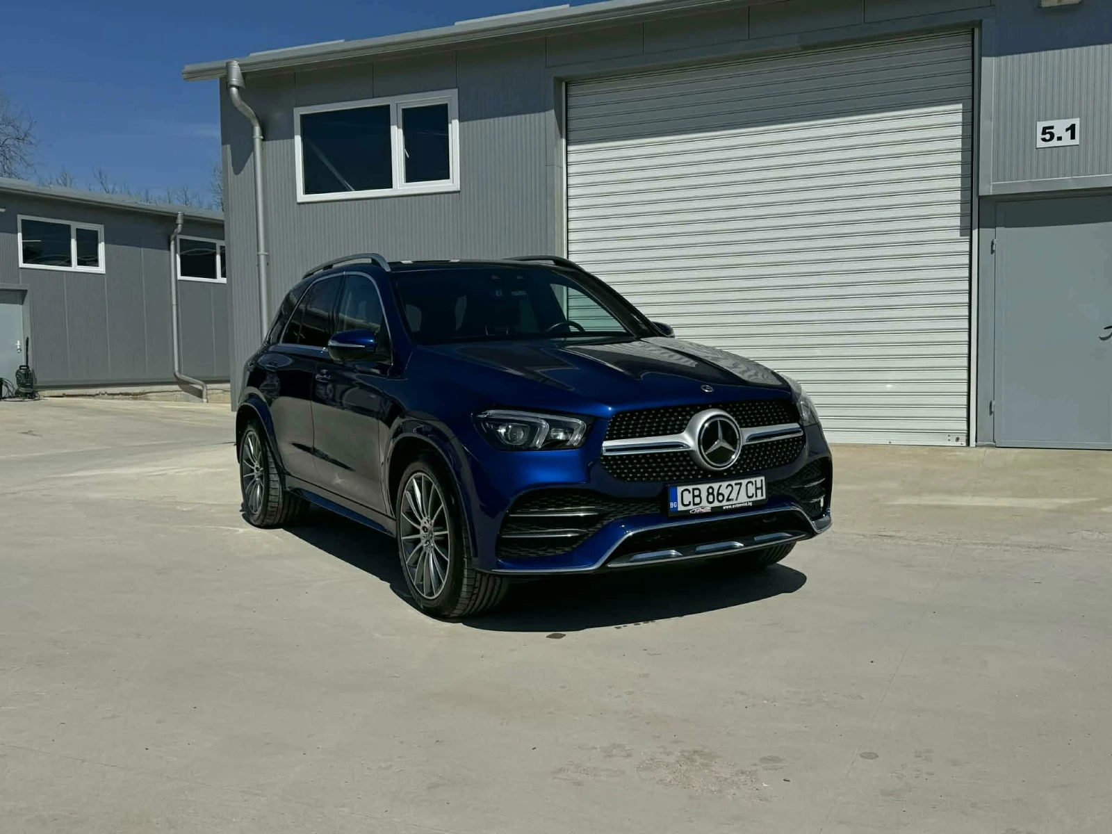 Mercedes-Benz GLE 400 d 88.000km AMG pack, Carbon Fiber, Burmester, Pano, снимка 4 - Автомобили и джипове - 54195047