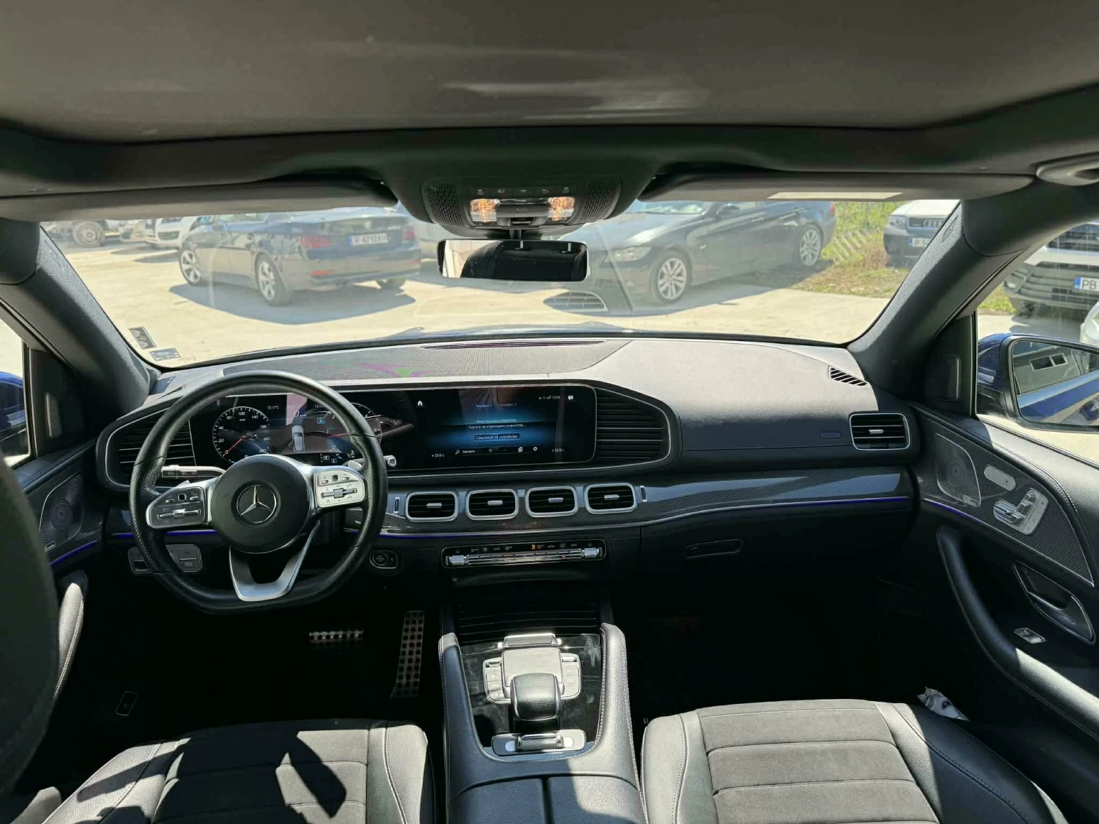 Mercedes-Benz GLE 400 d 88.000km AMG pack, Carbon Fiber, Burmester, Pano, снимка 10 - Автомобили и джипове - 54195047