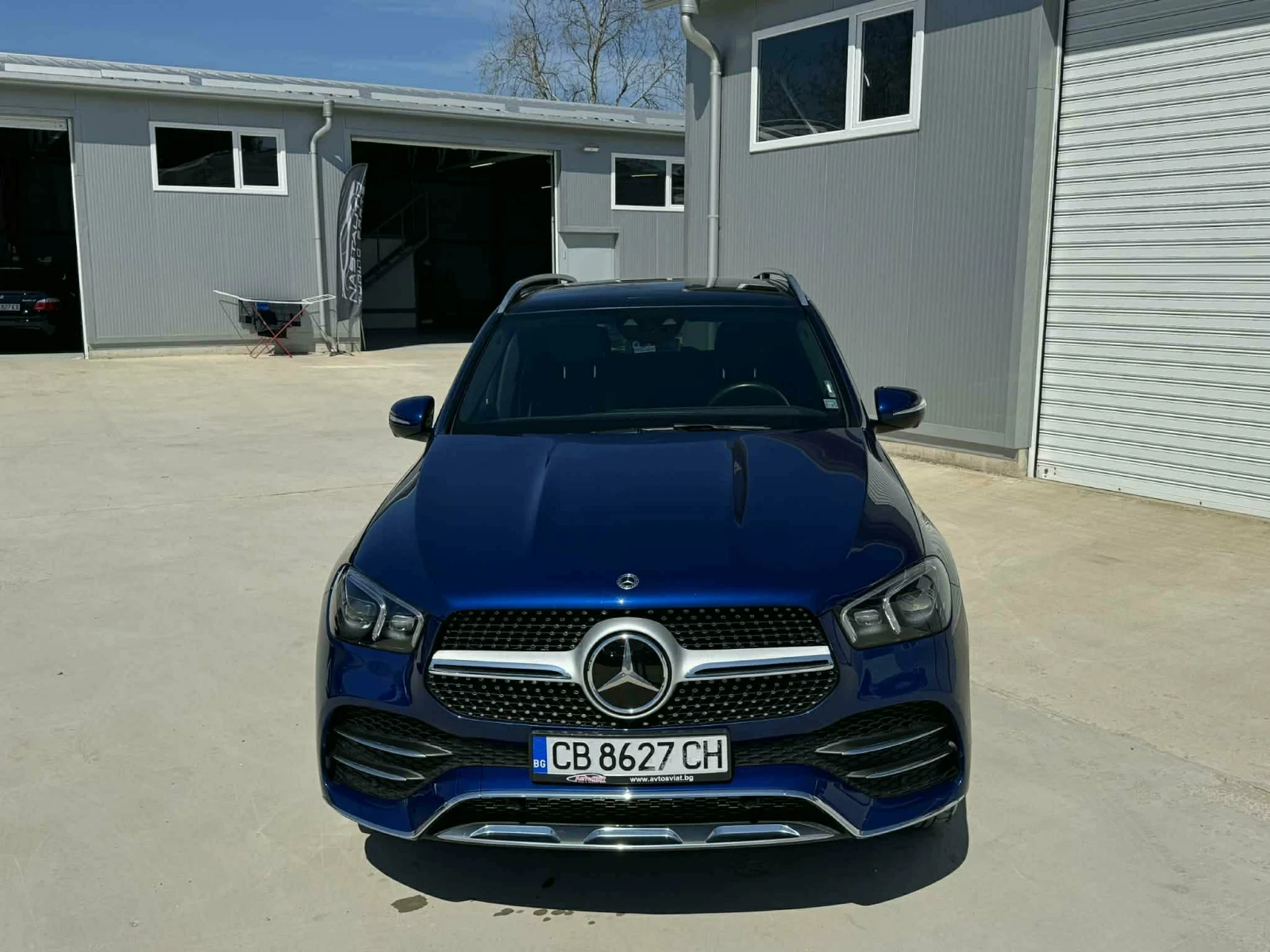 Mercedes-Benz GLE 400 d 88.000km AMG pack, Carbon Fiber, Burmester, Pano, снимка 2 - Автомобили и джипове - 54195047
