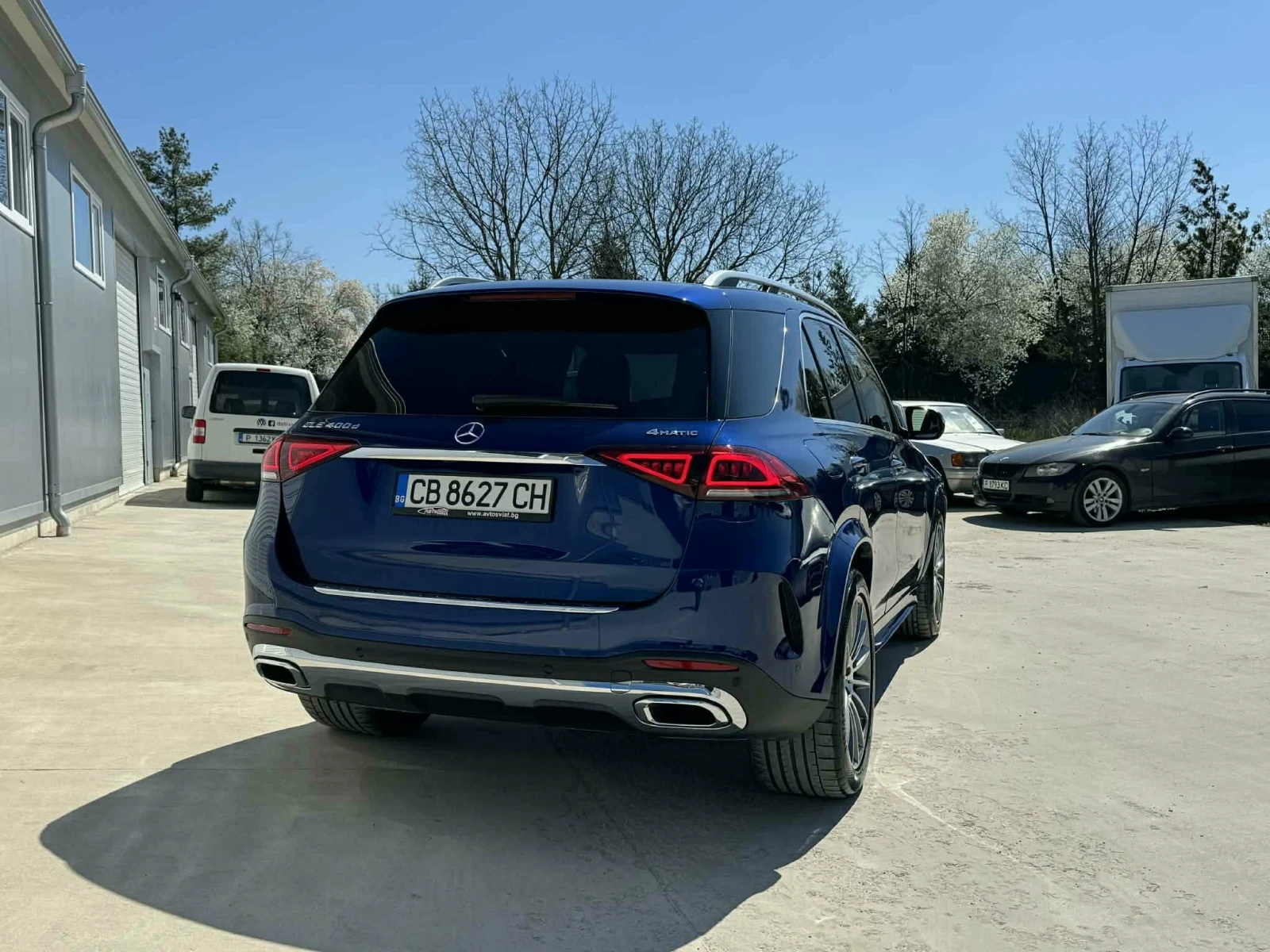 Mercedes-Benz GLE 400 d 88.000km AMG pack, Carbon Fiber, Burmester, Pano, снимка 6 - Автомобили и джипове - 54195047