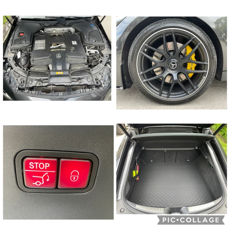 Mercedes-Benz AMG GT 63S СЕРВИЗНА ИСТОРИЯ-3D Burmester-AERO КАМЕРА 360, снимка 16 - Автомобили и джипове - 51944655