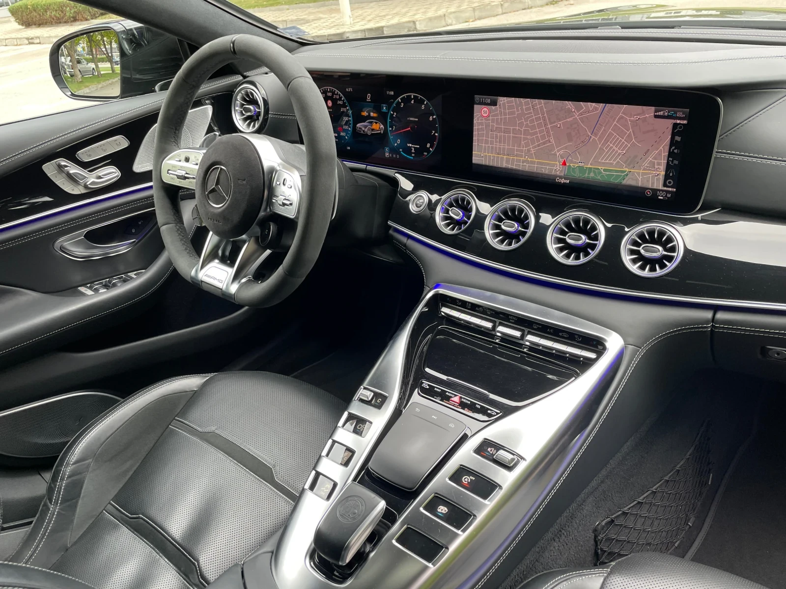 Mercedes-Benz AMG GT 63S  -3D Burmester-AERO  360 | Mobile.bg   11