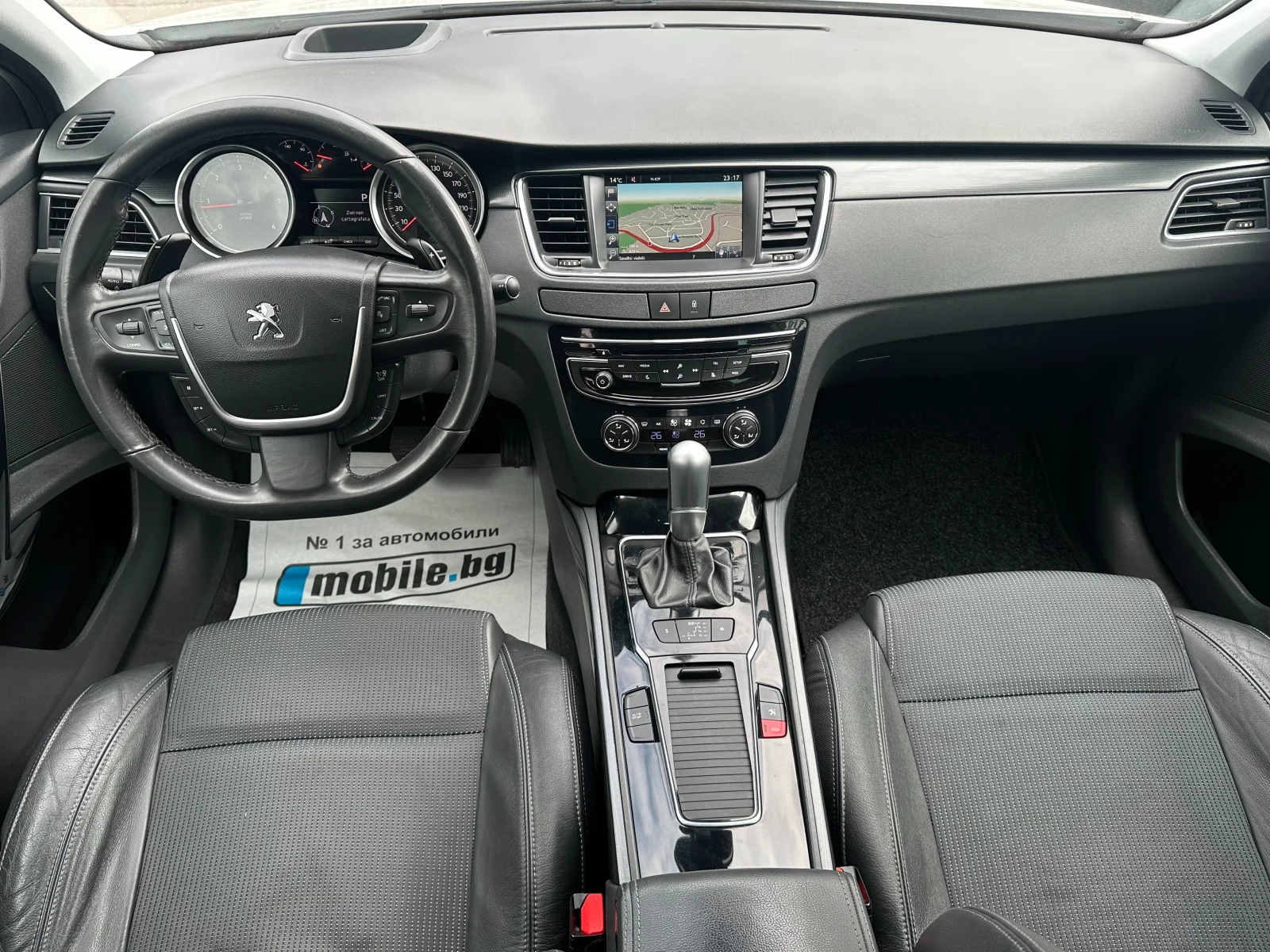 Peugeot 508 2.0HDI-180ks-FULL LED-NAVI-ПАНОРАМА-AUTOMAT-ALLURE, снимка 11 - Автомобили и джипове - 54084402