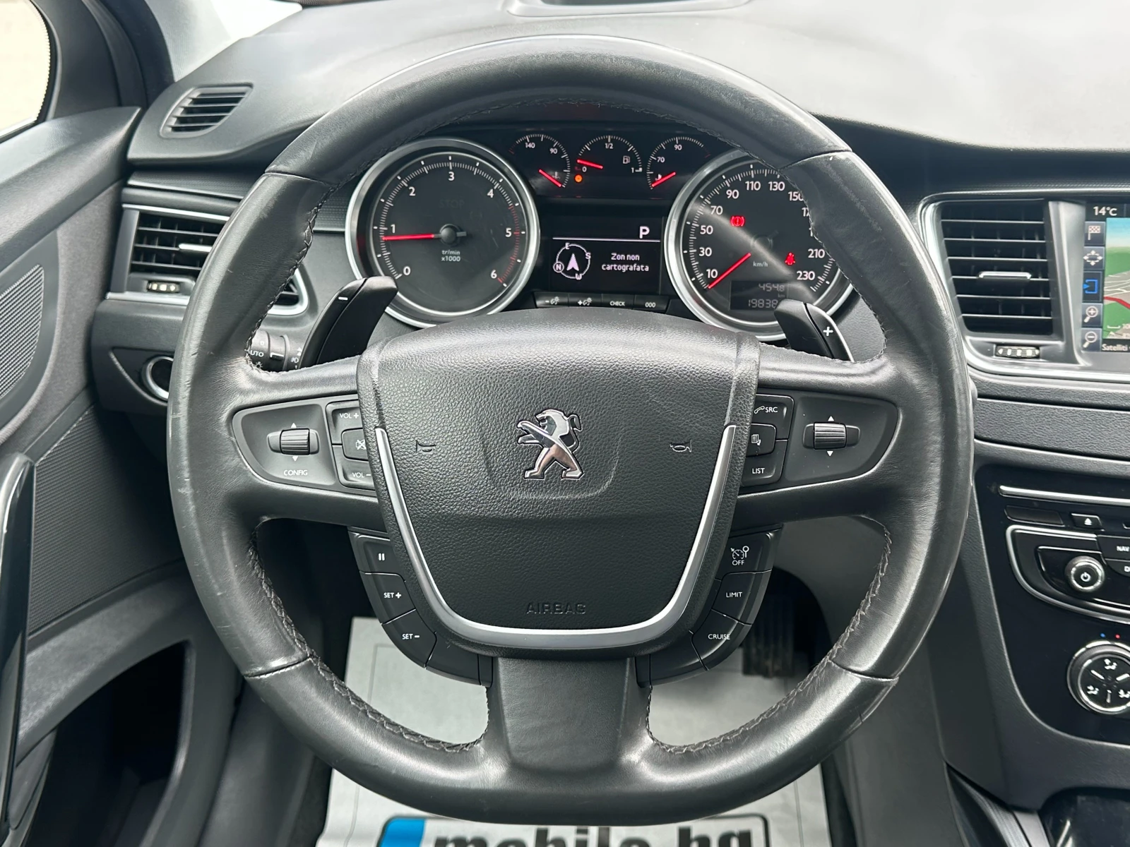 Peugeot 508 2.0HDI-180ks-FULL LED-NAVI-ПАНОРАМА-AUTOMAT-ALLURE, снимка 10 - Автомобили и джипове - 54084402