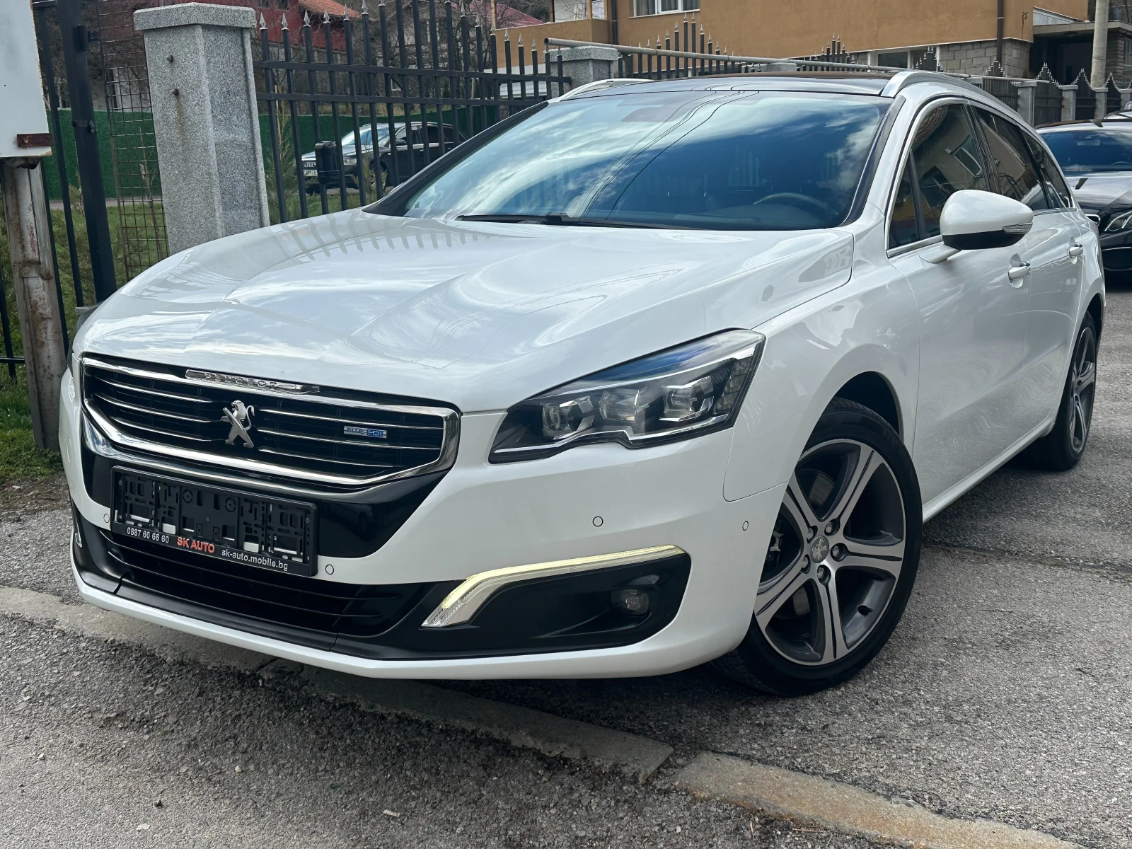 Peugeot 508 2.0HDI-180ks-FULL LED-NAVI-ПАНОРАМА-AUTOMAT-ALLURE