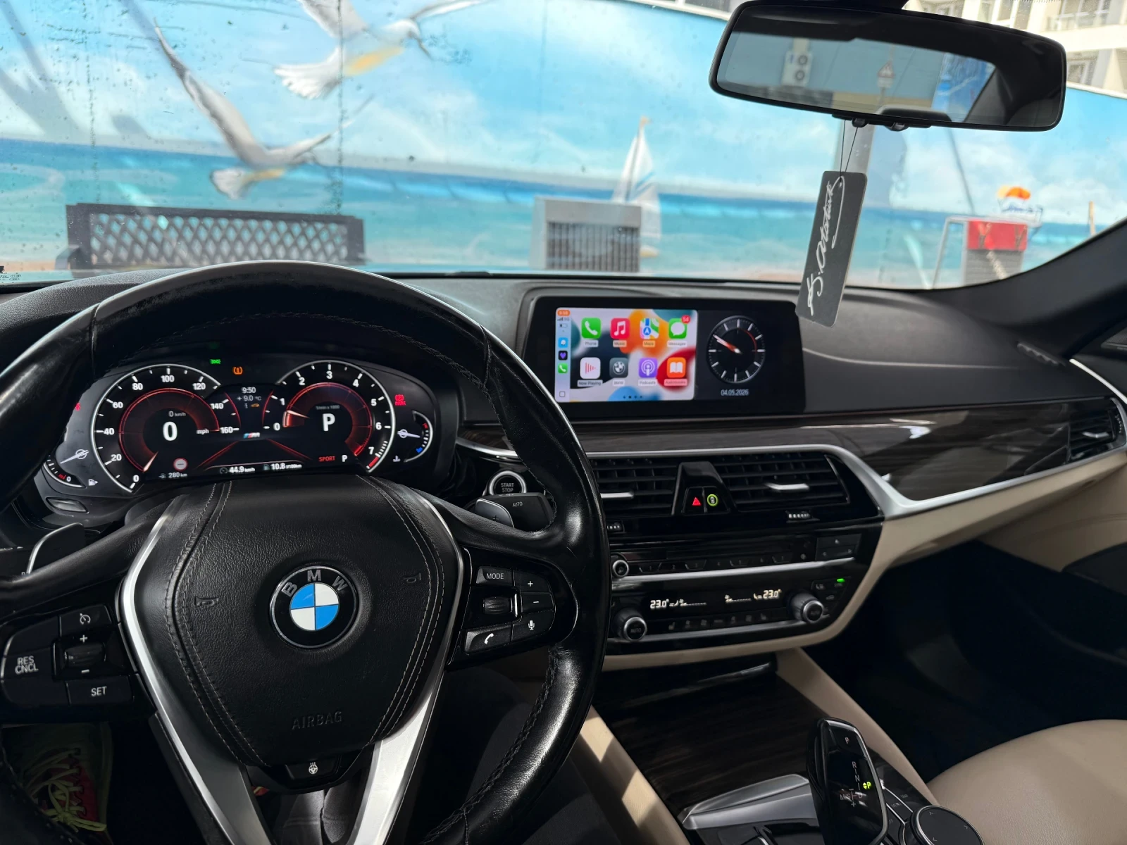BMW 540 Individual | Harman Kardon/Head Up Display/Carplay, снимка 10 - Автомобили и джипове - 54272835