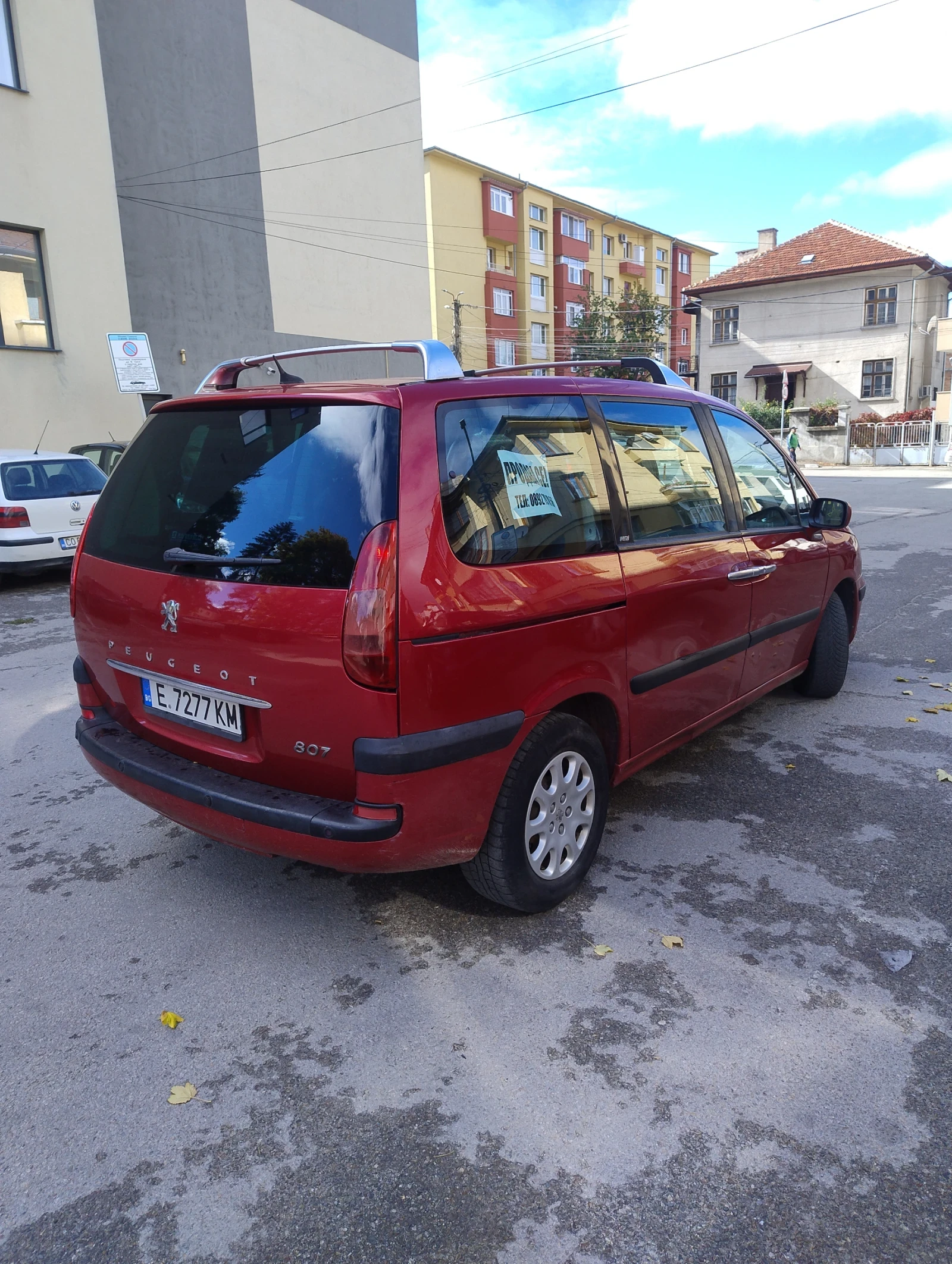 Peugeot 807 2.2 HDI, снимка 5 - Автомобили и джипове - 56626659