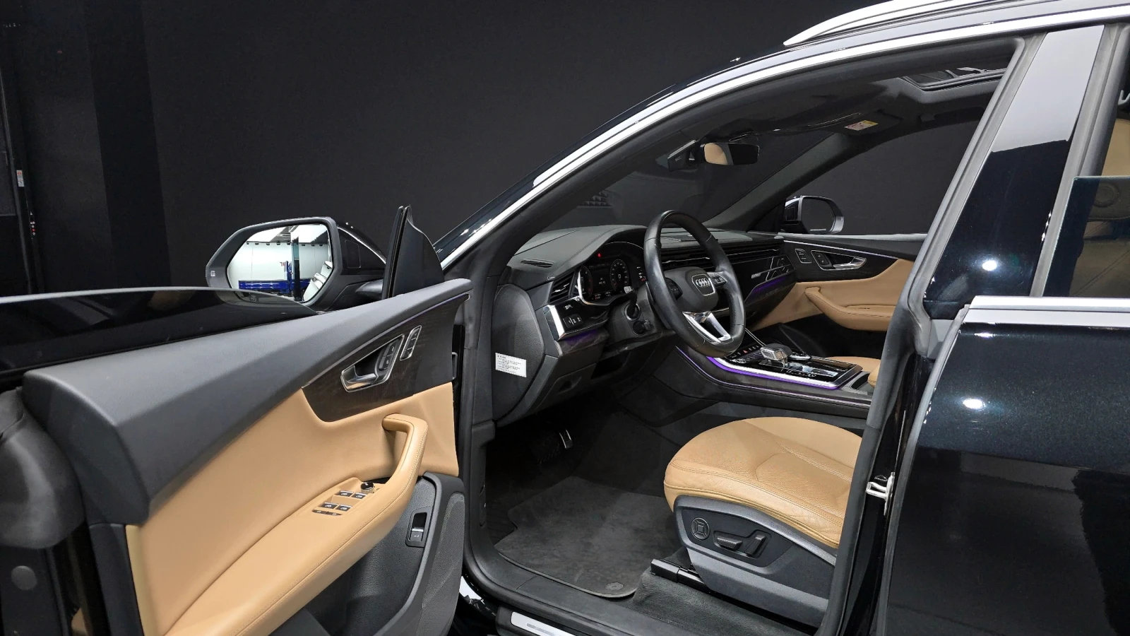 Audi Q8 MATRIX / DISTORNIC / ОБДУХВАНЕ / ПОДГРЕВИ / HEADUP, снимка 9 - Автомобили и джипове - 53930716