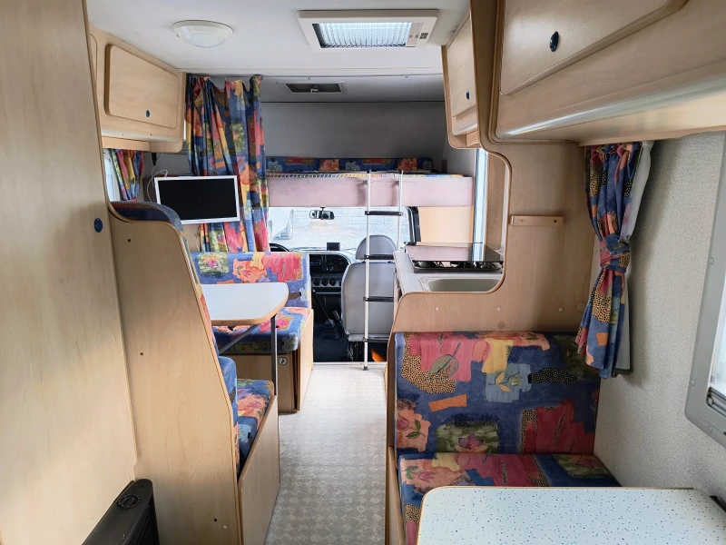 Кемпер Ford 2.0i/BENZIN/GAZ/120kc/CHAUSSON, снимка 6 - Каравани и кемпери - 52146894