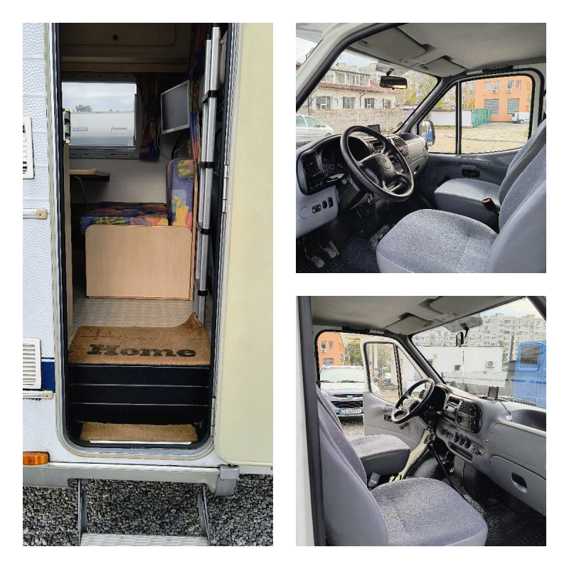 Кемпер Ford 2.0i/BENZIN/GAZ/120kc/CHAUSSON, снимка 12 - Каравани и кемпери - 52146894