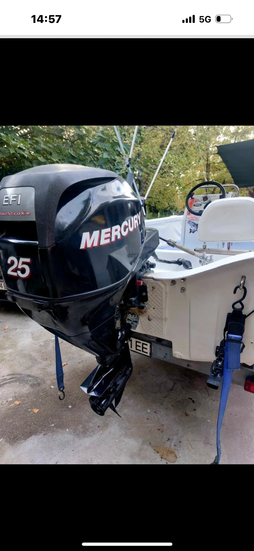 Извънбордов двигател Mercury EFI - изображение 2
