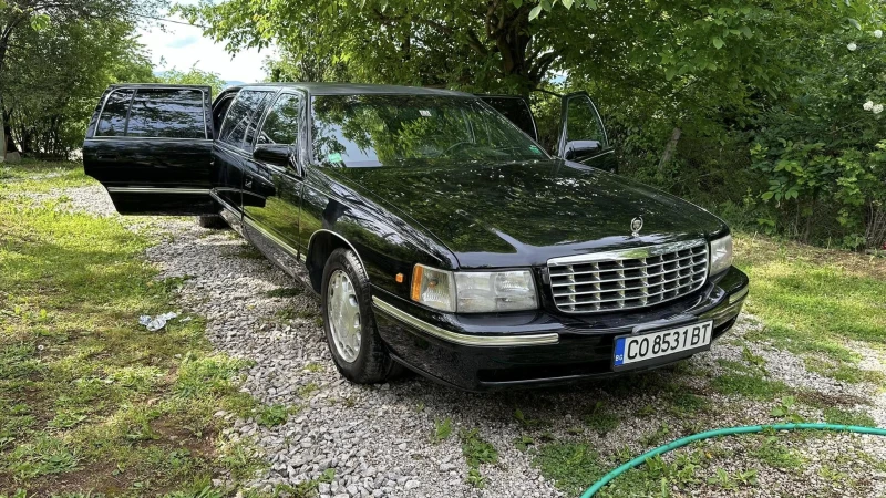 Cadillac Deville Лимузина, снимка 1 - Автомобили и джипове - 48633451