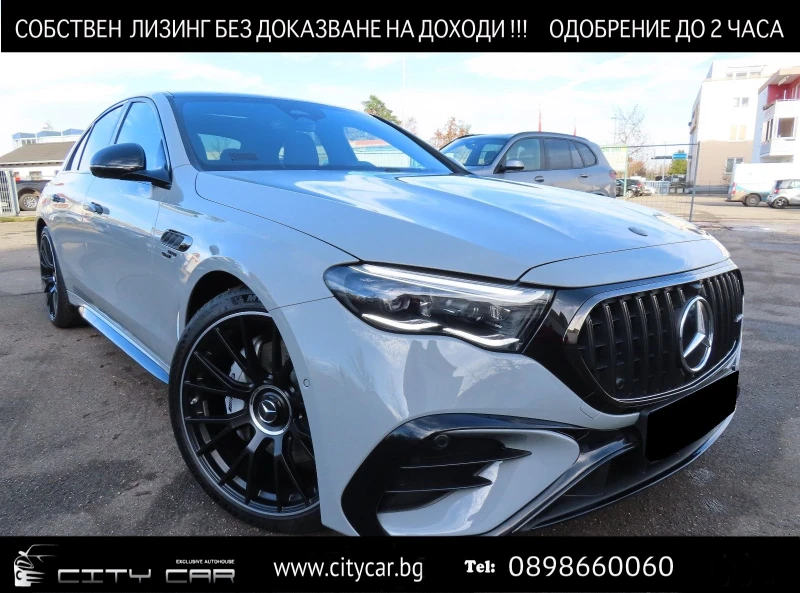 Mercedes-Benz E 53 AMG /4M/ HYBRID/ NEW MODEL/ PANO/ HEAD UP/ BURM/ 360/ , снимка 1 - Автомобили и джипове - 48667475