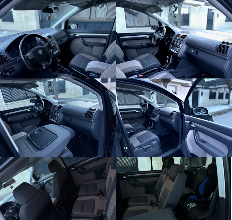 VW Touran Cross Touran-1.9TDI, 105кс-7 местен , снимка 7 - Автомобили и джипове - 53505605