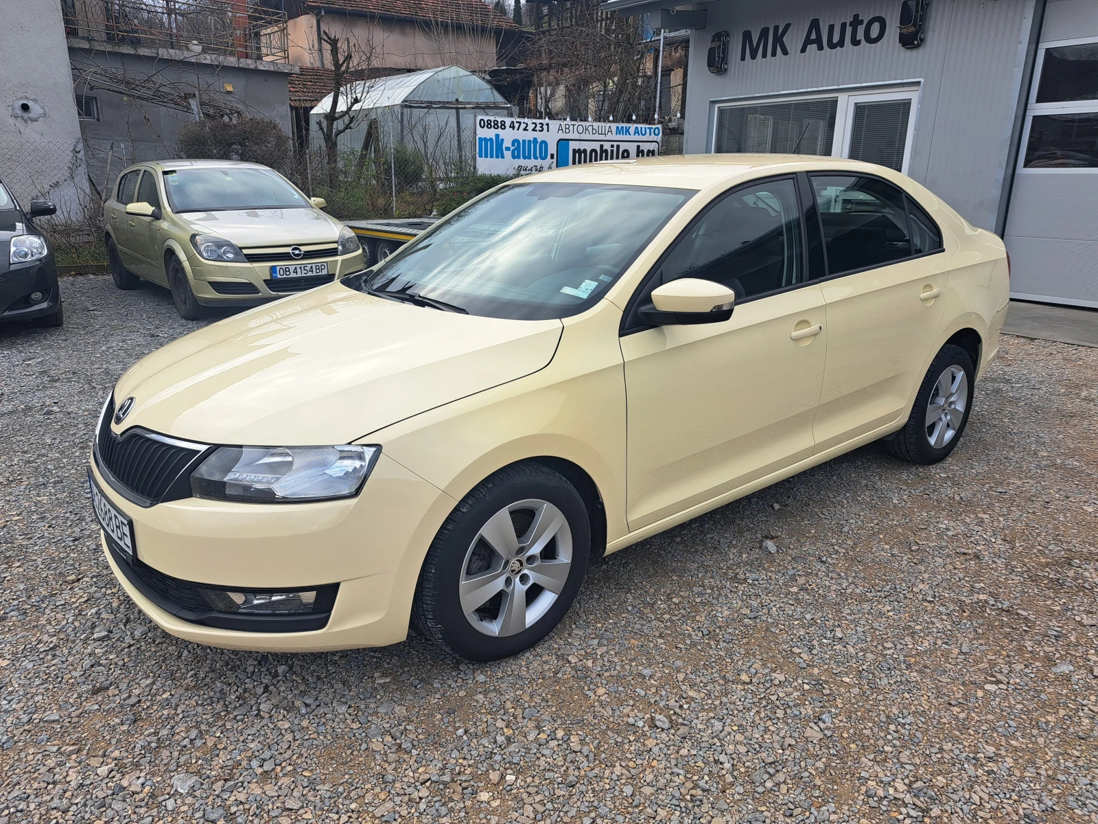 Skoda Rapid 1.6TDI* КЛИМАТРОНИК* ПАРКТРОНИК* EURO6 - [1] 