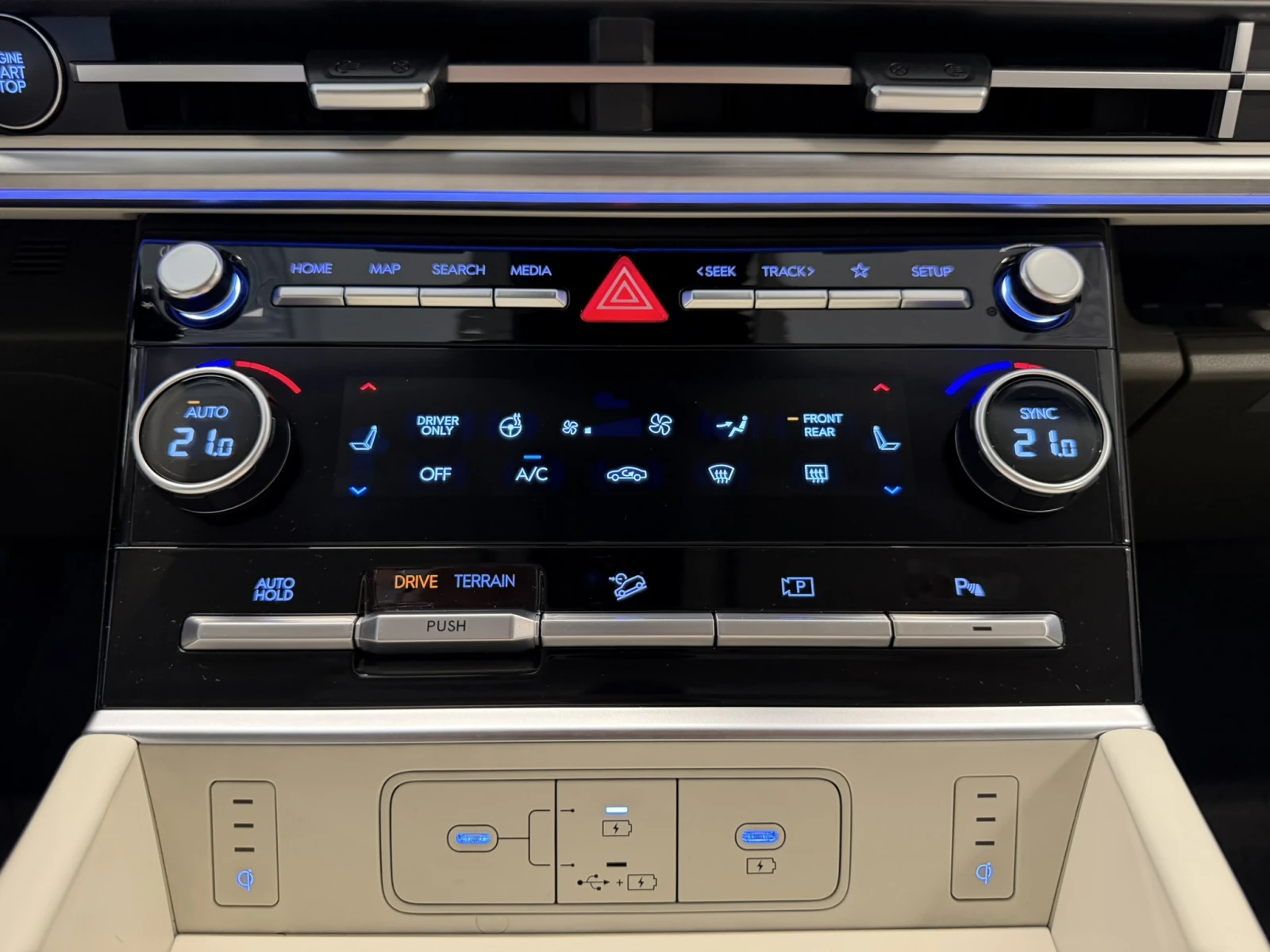 Hyundai Santa fe LUXURY Hybrid AWD, снимка 14 - Автомобили и джипове - 54151647