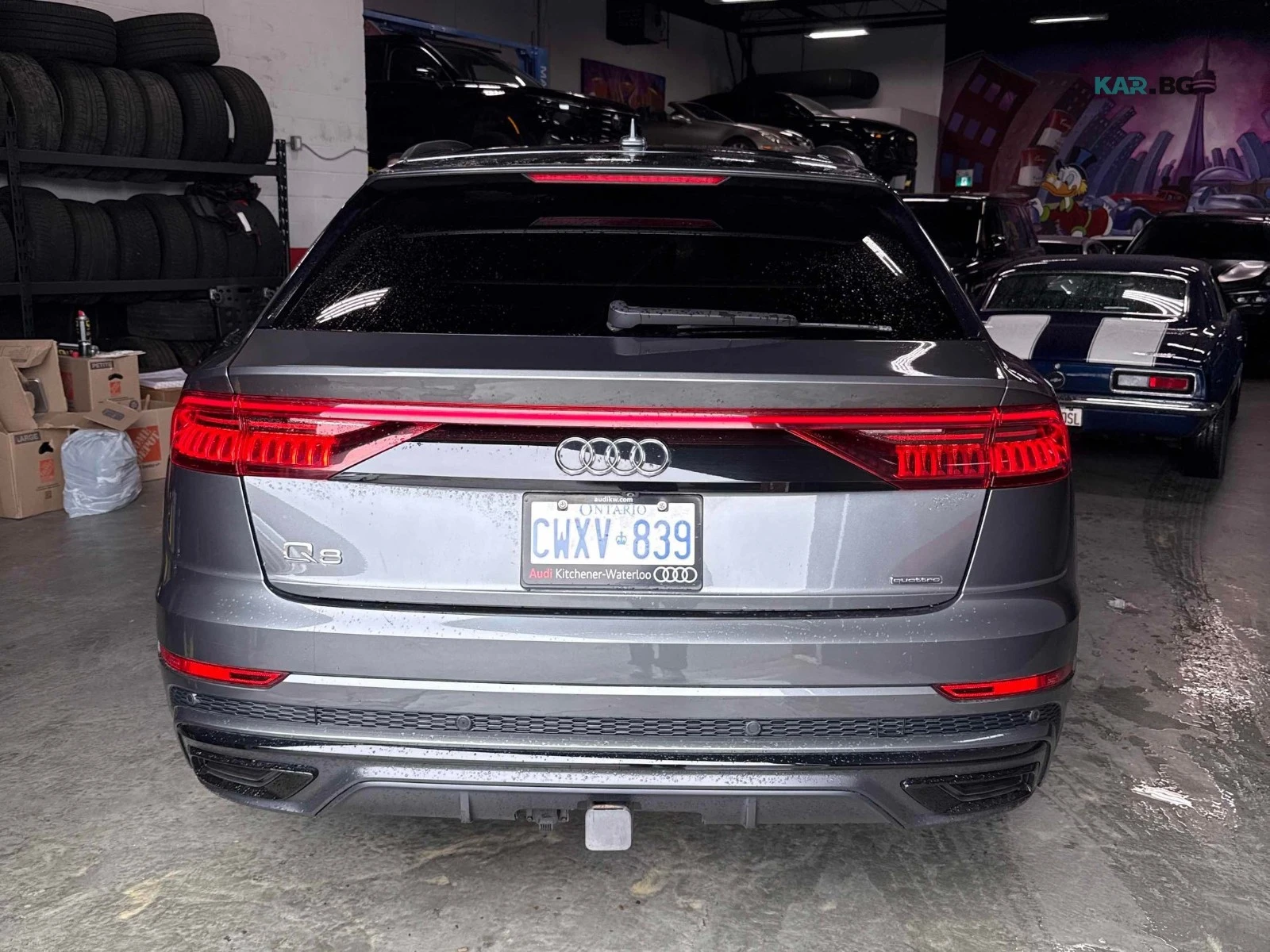 Audi Q8 TECHNIK FULL 3D B&O ЦЕНА ДО БЪЛГАРИЯ АВТОКРЕДИТ, снимка 5 - Автомобили и джипове - 55790291