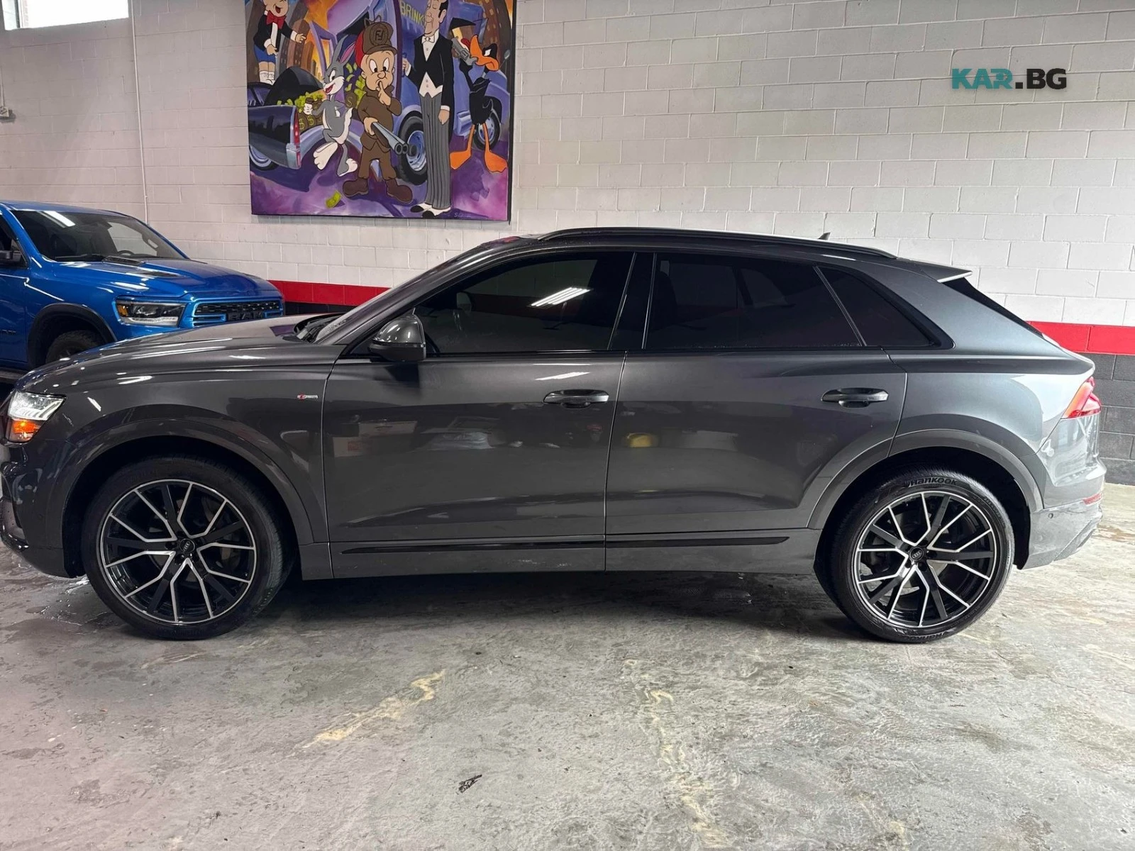 Audi Q8 TECHNIK FULL 3D B&O ЦЕНА ДО БЪЛГАРИЯ АВТОКРЕДИТ, снимка 3 - Автомобили и джипове - 55790291
