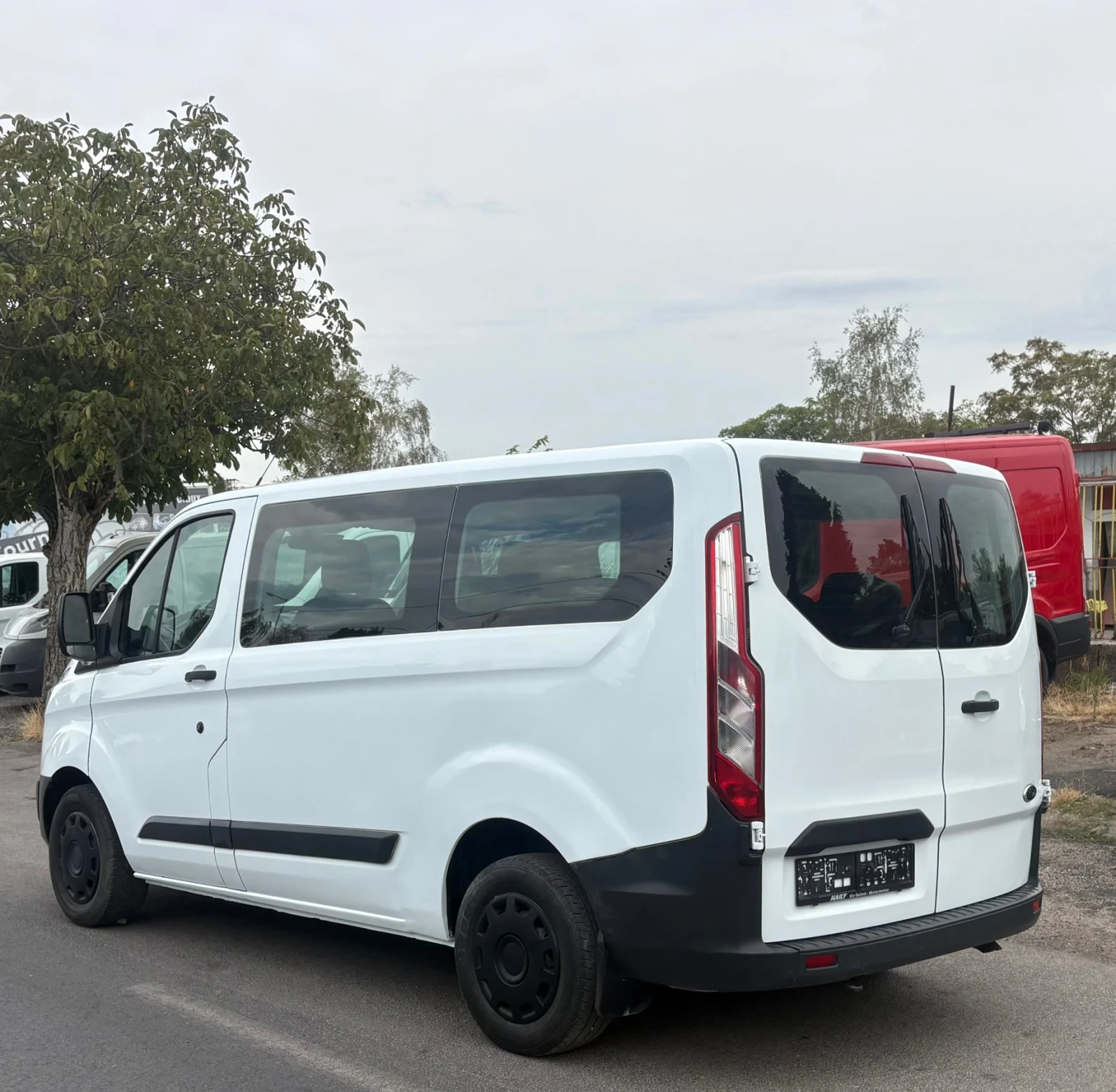 Ford Transit Custom 9-МЕСТЕН! КЛИМАТИК!, снимка 5 - Бусове и автобуси - 56231910