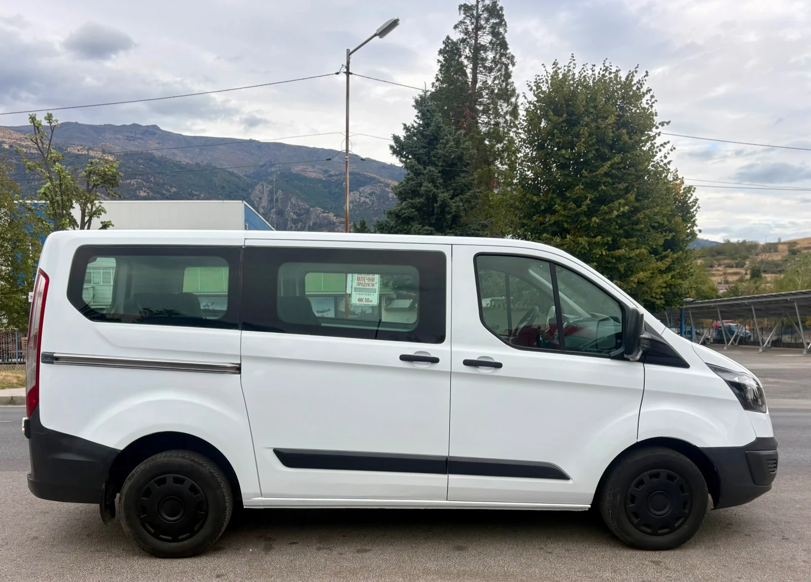 Ford Transit Custom 9-МЕСТЕН! КЛИМАТИК!, снимка 8 - Бусове и автобуси - 56231910
