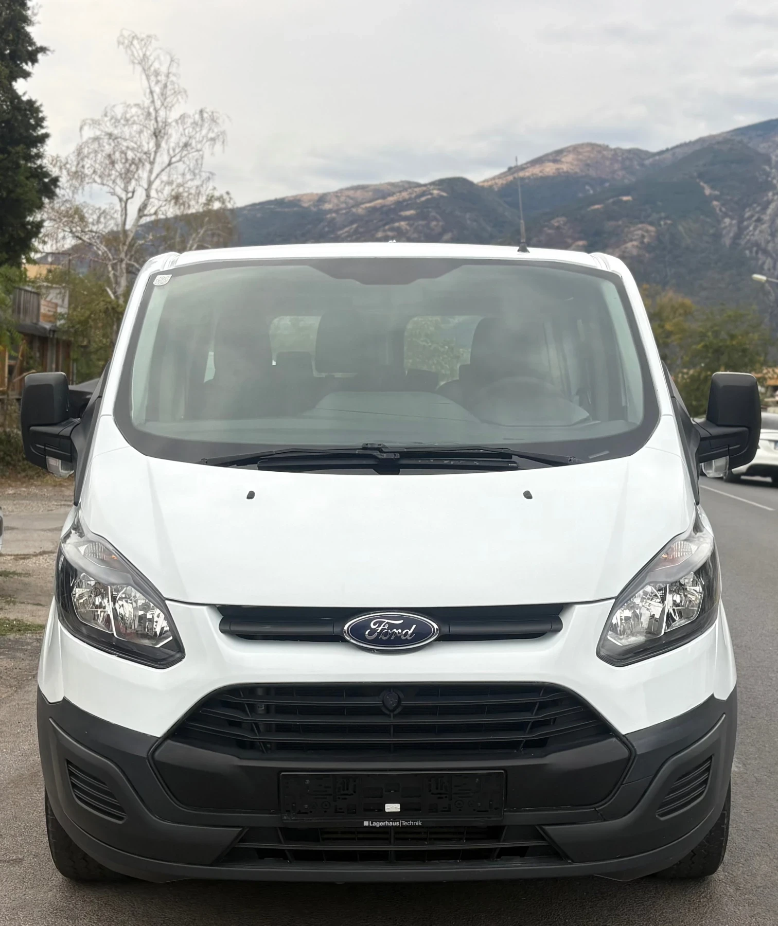Ford Transit Custom 9-МЕСТЕН! КЛИМАТИК!, снимка 3 - Бусове и автобуси - 56231910