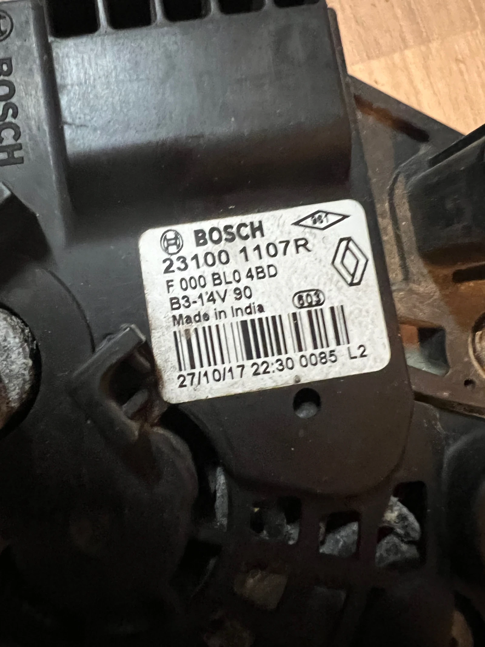 231001107R ���������� RENAULT CLIO 2016 1.2i  2310 1107R B3-14V 90  | Mobile.bg � ����������� 2