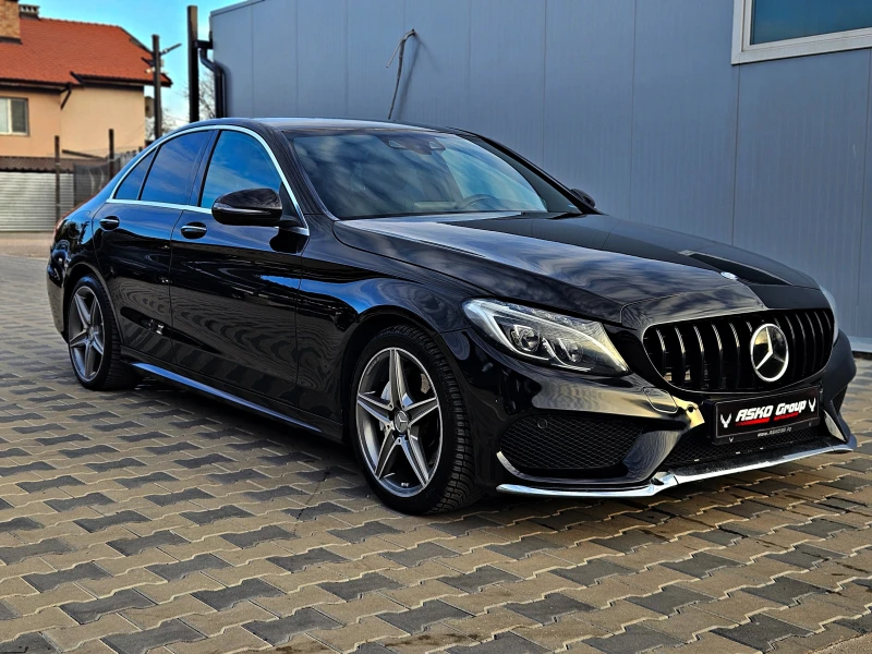 Mercedes-Benz C 220 AMG/DISTRON/HEAD UP/BURMESTER/ПОДГРЕВ/AMBIENT/LIZI, снимка 3 - Автомобили и джипове - 49114590